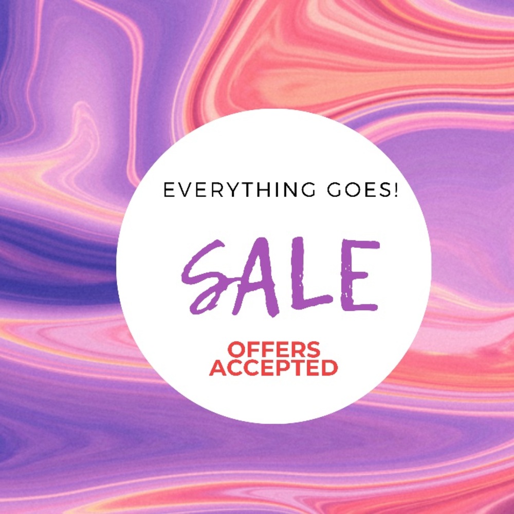 Offers Welcome Closet Clear Out Sale
